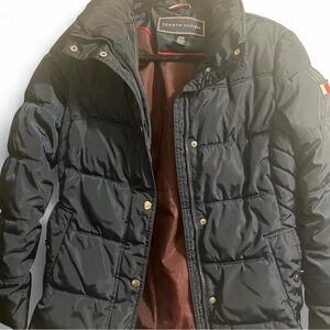 Tommy Hilfiger Men's Black Puffer Coat
